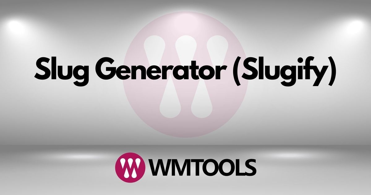 Slug Generator